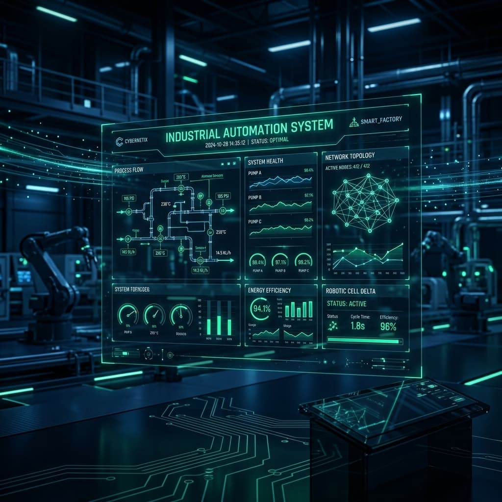 SCADA System Industrial Automation